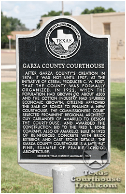 Garza County Courthouse
